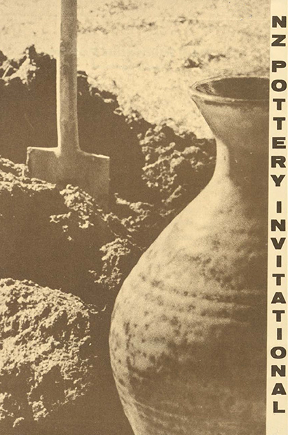 Cover image showing a spade and clay soil alongside a finished curved clay pot. 